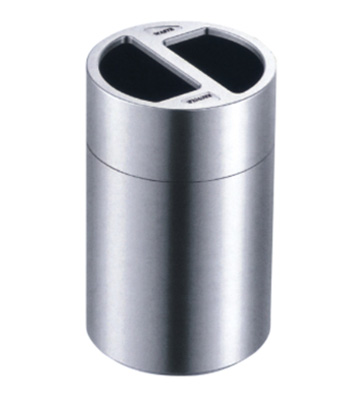 圓形立式創(chuàng)意不銹鋼室內(nèi)分類垃圾桶