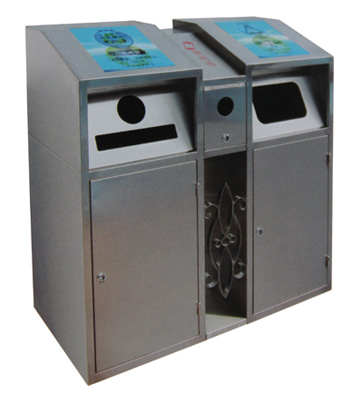 環衛不銹鋼分類垃圾箱