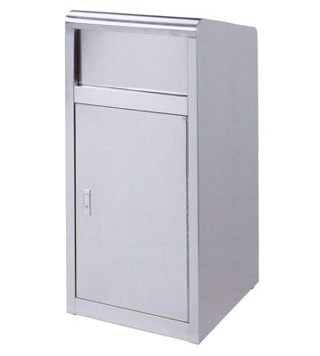 砂鋼戶外方形垃圾桶