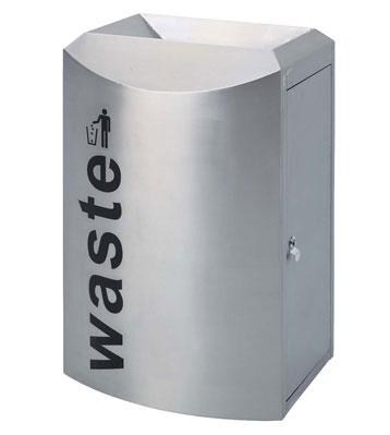 不銹鋼機場垃圾桶