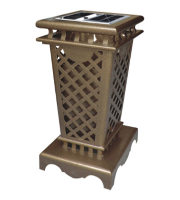 戶外工藝鋼制垃圾桶