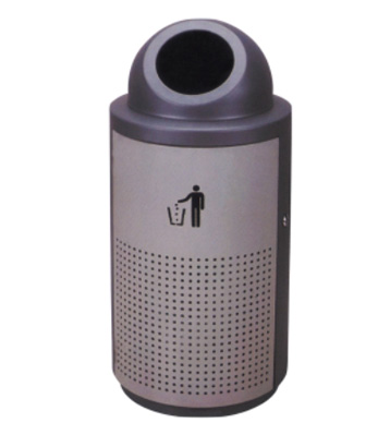 鋼板沖孔環保果皮箱