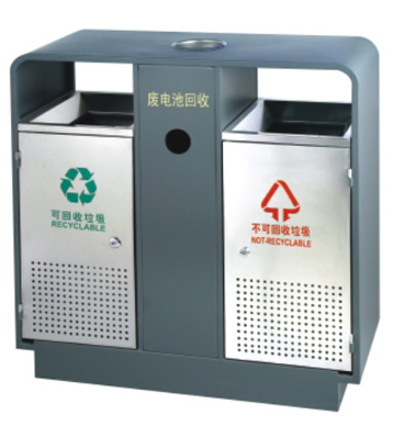 環(huán)形分類鋼制垃圾箱