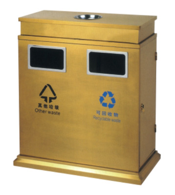 酒店分類鋼制垃圾桶