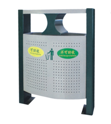 郵政分類沖孔鋼制垃圾桶