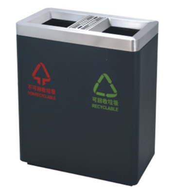 商場環保分類垃圾桶