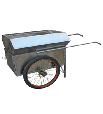 不銹鋼手推垃圾車