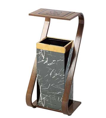 S型大理石酒店垃圾桶