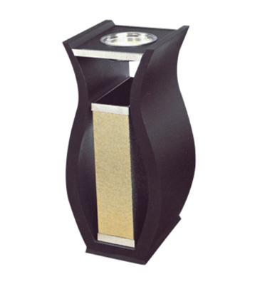 鈦金花瓶座地煙灰桶