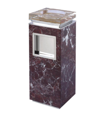 紫羅紅大理石水晶煙灰桶