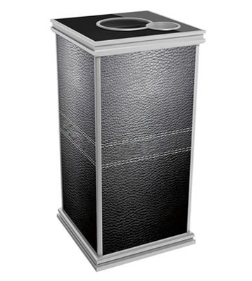 皮具合金樓道垃圾桶