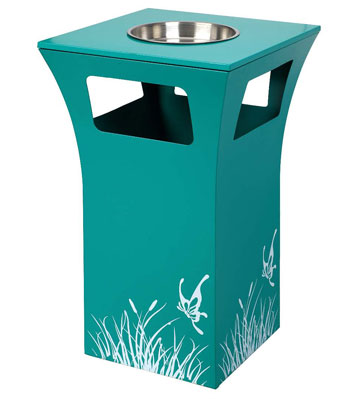 高大上商用醫療室內環保果皮箱