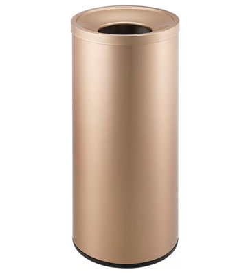 高檔烤漆鐵皮垃圾桶