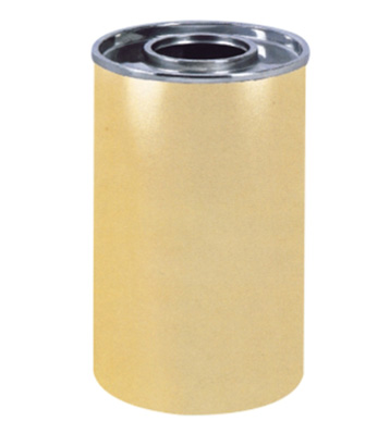 美式商場圓形鐵皮垃圾桶