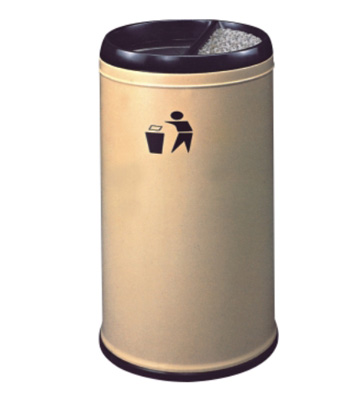 酒店室內(nèi)防火鐵皮垃圾桶